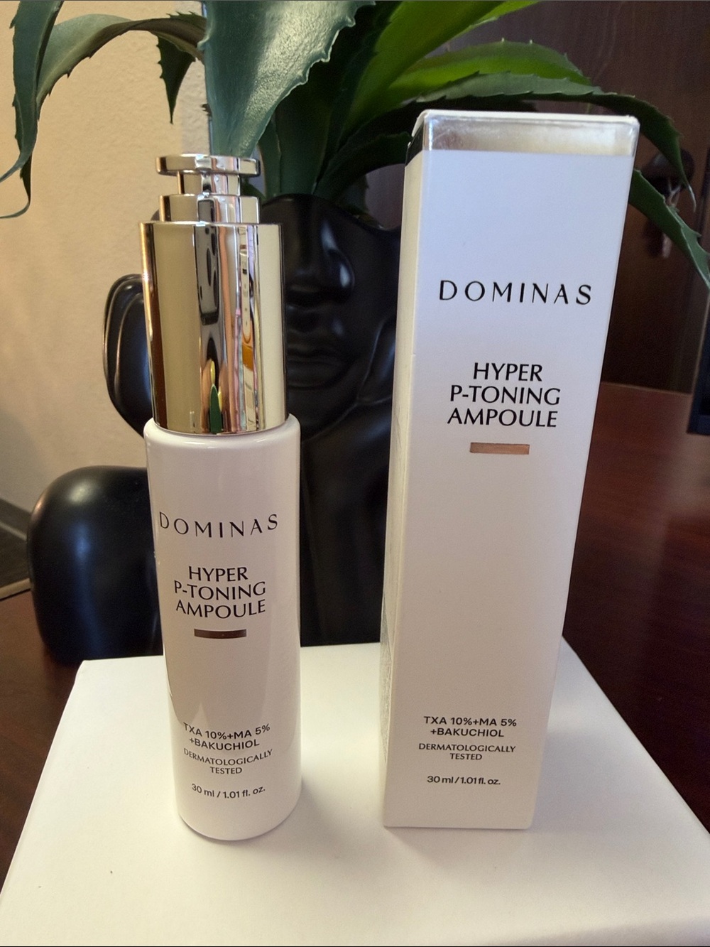 Dominas Hyper P-Toning Ampoule — Beige Radiance Primer